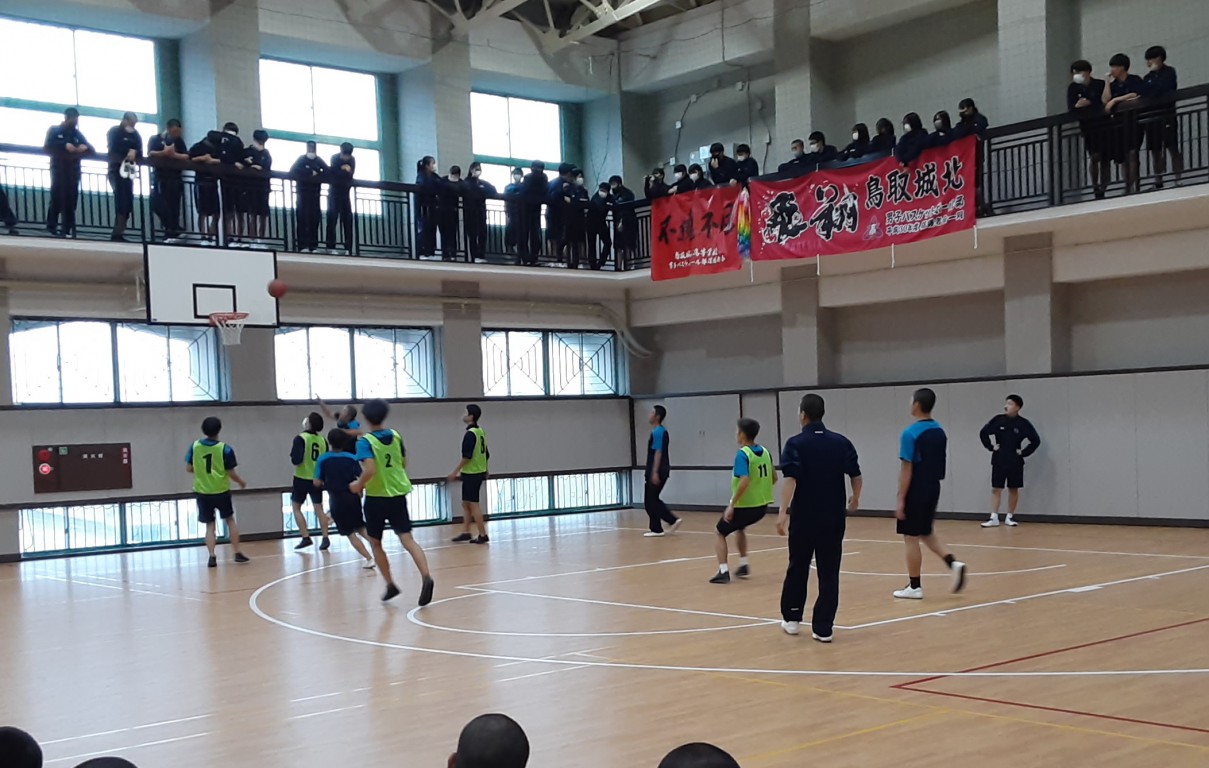 学校行事 校内球技大会 A 鳥取城北高等学校